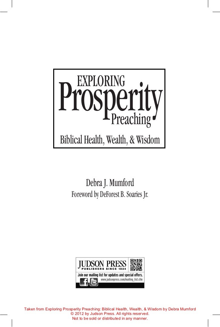 Critiquing and Refiguring Prosperity Theologies in an Ecological Age